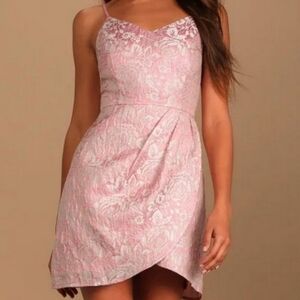 Tulip Floral Lulu's Mini Dress